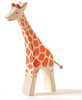Giraffe groß laufend